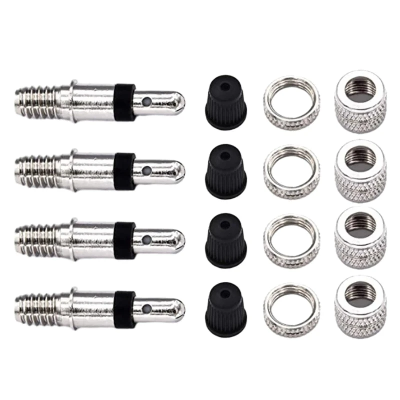 

4Pcs Bike Valves Cores Bicycles Cores Bike Valves Repair Tool Replacement Cores NEW