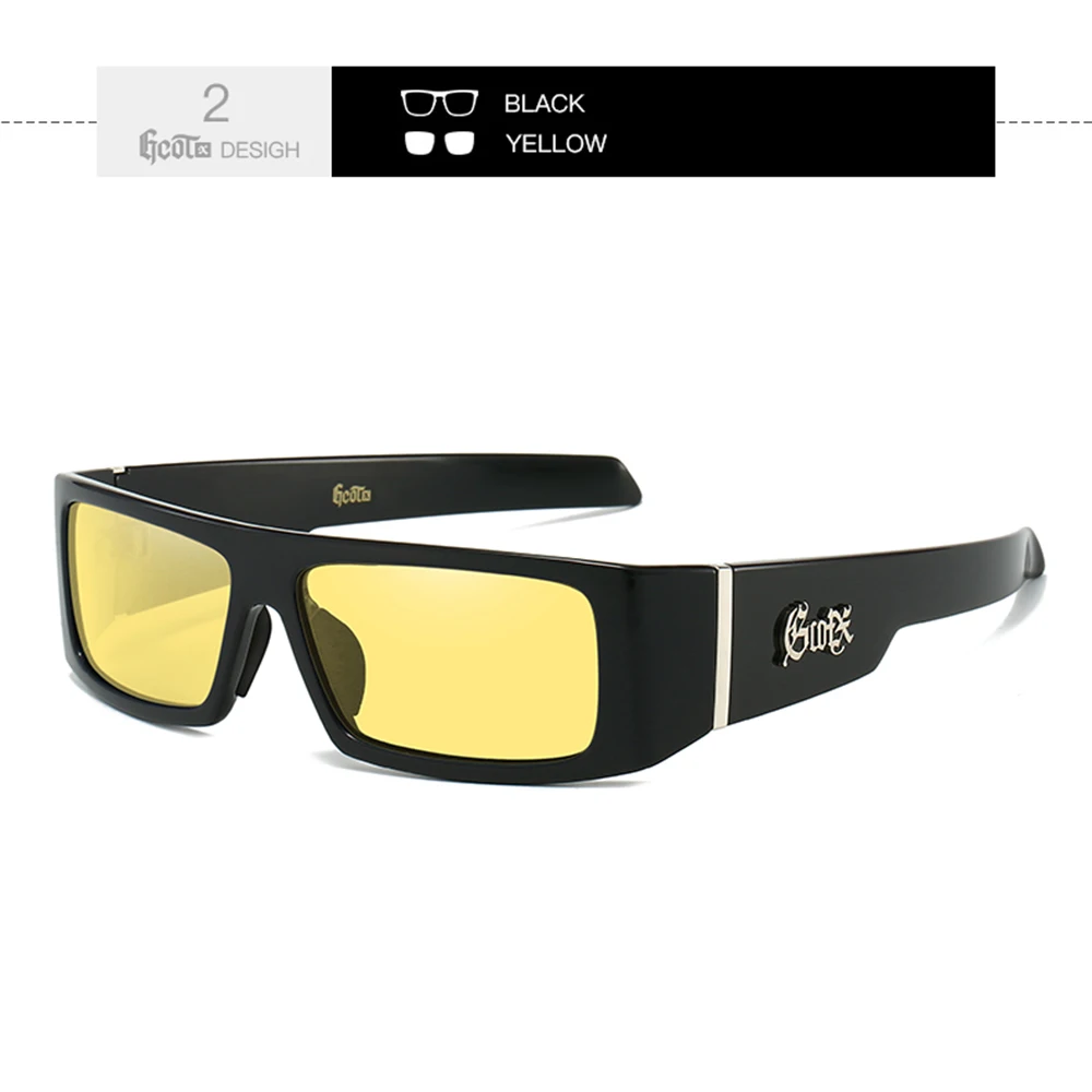 GCOTX Vollrand-polarisierte Sonnenbrille für Damen und Herren, 8 Farben, Modell 850 – Detail 3