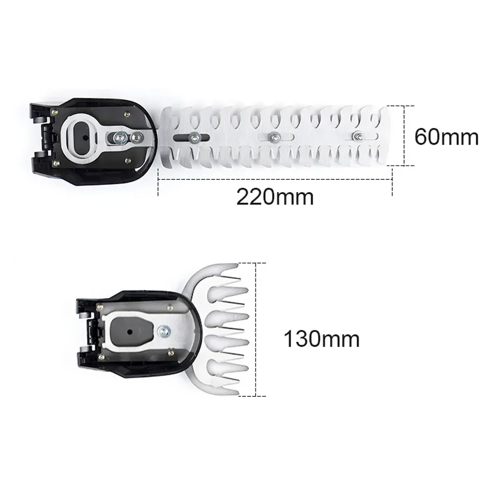 Cordless Electric Hedge Trimmer Replaceable Accessory Efficient Household Shrub Weeding Pruning Mower Garden Tools Accessory 2