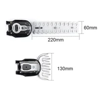 Cordless Electric Hedge Trimmer Replaceable Accessory Efficient Household Shrub Weeding Pruning Mower Garden Tools Accessory 2