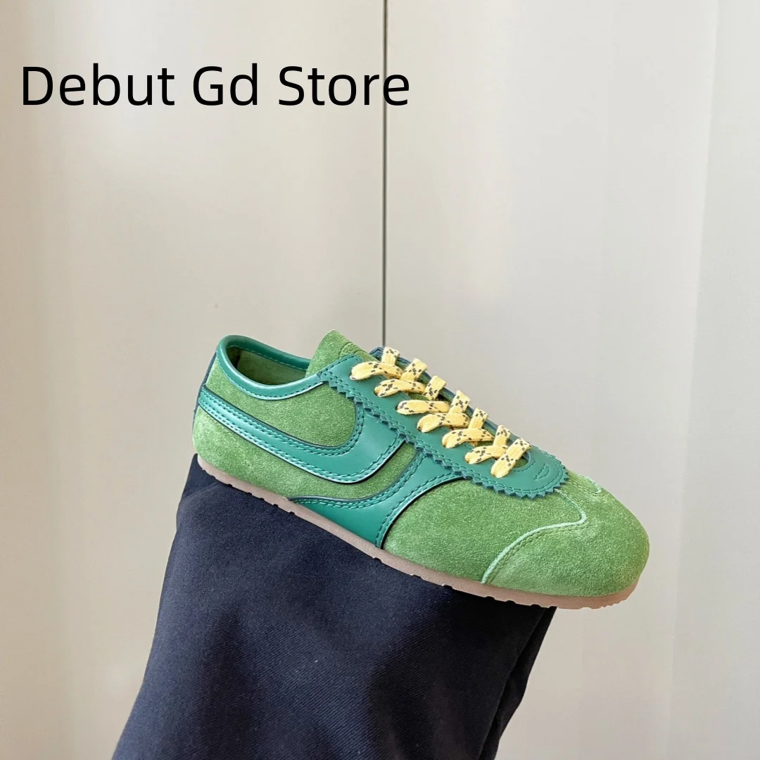 Top Quality 2024 New GAT Shoes Italian Luxury Women's Summer Flat Shoes Fashion Casual Shoes Comfortable Sports Shoes