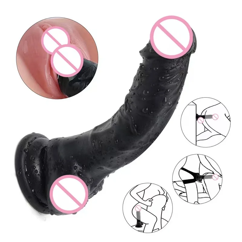

Огромный резиновый пенис, фаллоимитатор для точки G, Анальная пробка, член, Вагина, массажер, Стимулятор клитора, эротические секс-игрушки, Страпон для женщин и взрослых