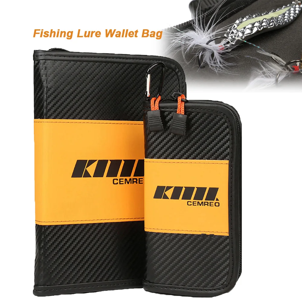 Porte-leurres et accessoires pêche grande capacité - Sac portatif pour jigs, spinners et sequins pesca