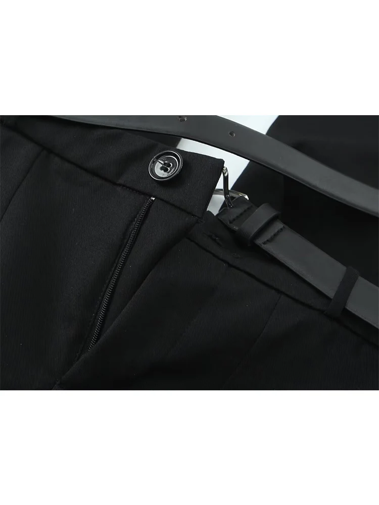 Fashion Women Sexy Halter Tops With Belt  Sleeveless Backless Chic Street Club Party A-Line Hem Top V-neck Slim Streetwear