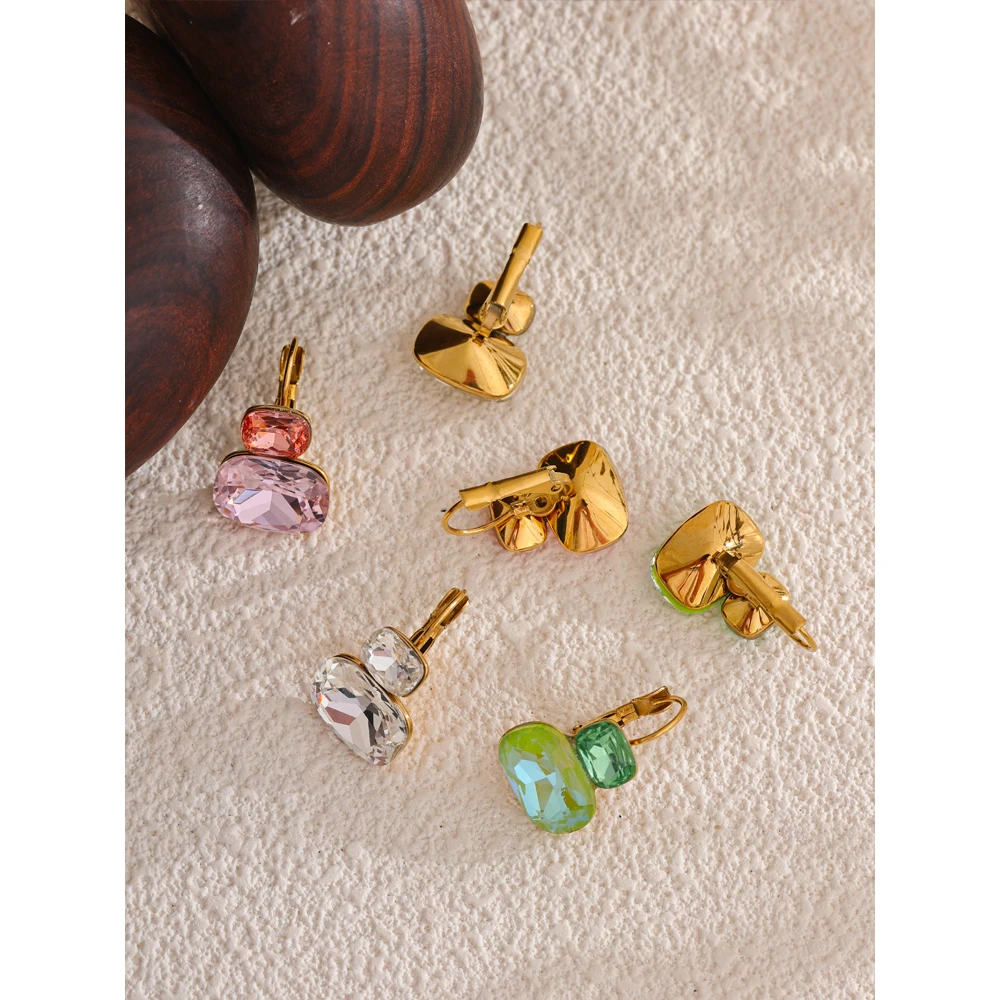 Yhpup Earrings French Hoops Women