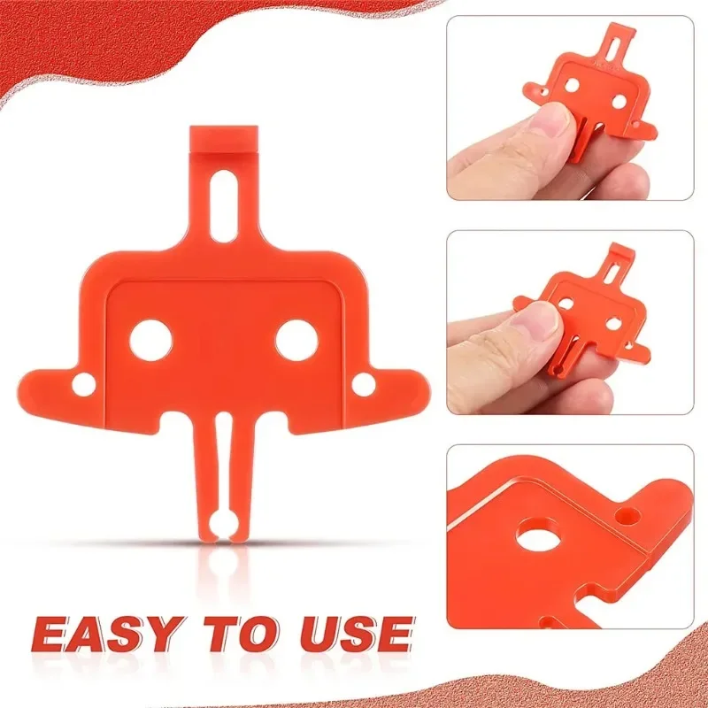 4/8 Pcs,Bicycle Brake Spacer Disc Mountain Bike Hydraulic Brakes Pads Professional Portable Outdoor Cycling Parts