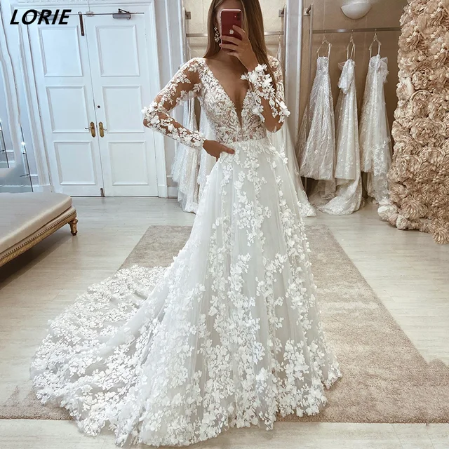 A Line Cut Wedding Dress on Sale - gmas.care 1694780256