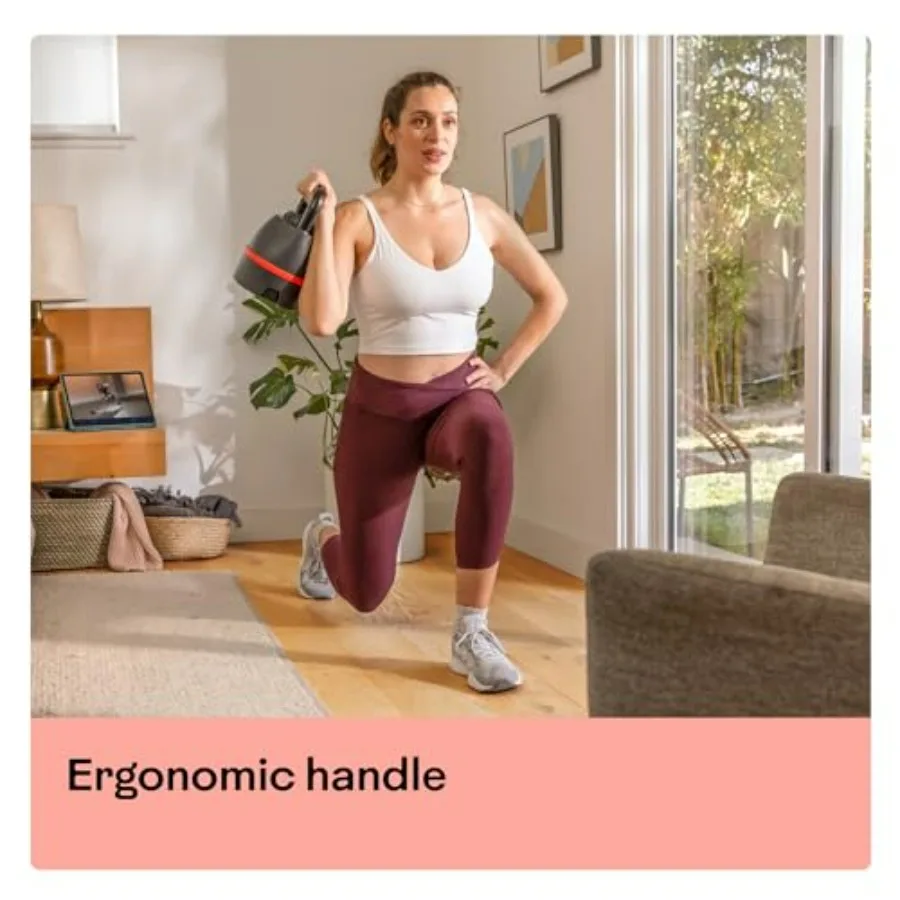 SelectTech Adjustable Kettlebell Easily adjustable from 8 to 40 pounds