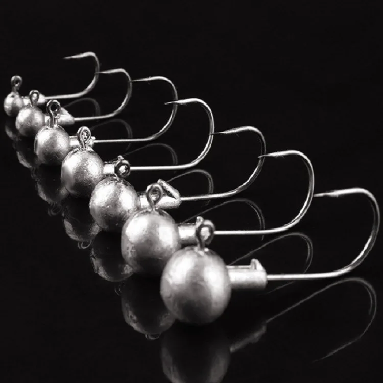 Jig Head Fish Hook Fishhook Jig Head Hook Bait Jig Heads Hook