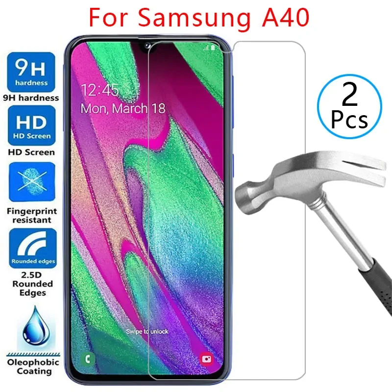 

Чехол из закаленного стекла для samsung a40, чехол для galaxy a 40 40, 40a, чехол для телефона samsung galaxi samsunga40 galaxya40