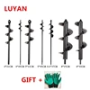 Garden Auger Spiral Drill Bit Flower Planter Bulb Shaft Auger Yard Gardening Earth Drill Planting Hole Digger Tool 1