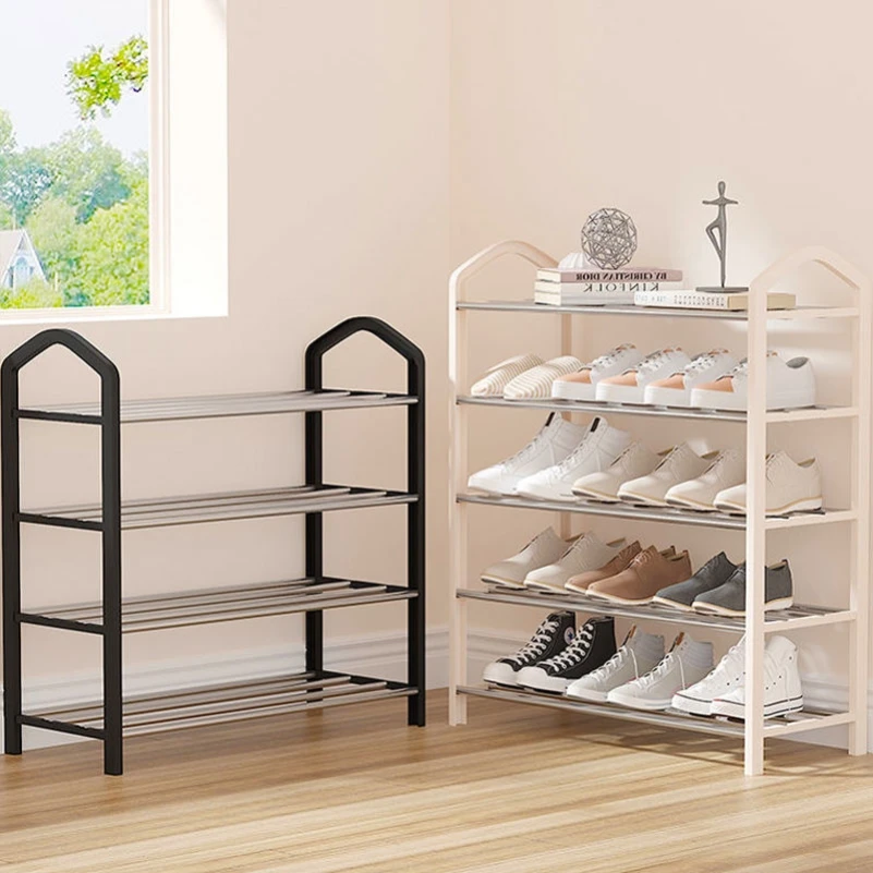Shoe Cabinet Shoe Organizer Shoe Rack Simple shoe rack home economic dormitory female door dustproof storage shoe cabinet space small shoes shelf rack WF821330