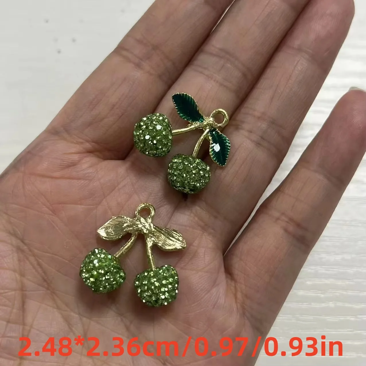 Glitter Luxury Butterfly Rhinestone Gems Ornament Set - Handcrafted DIY Phone Case Charms