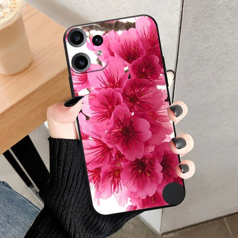 Luxury Fashion Black Silicone Back Cover - Soft TPU Shell Case