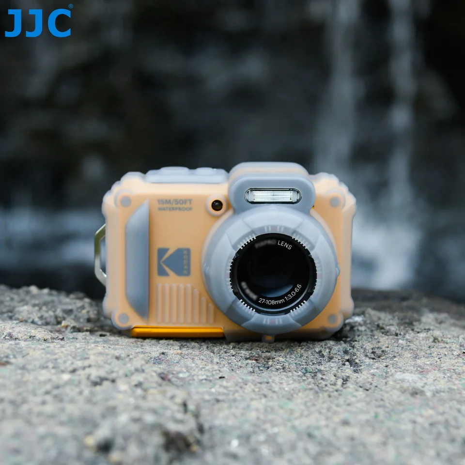 コダック　デジカメ　ソフトカバー付き Jjc-kodak pixpro wpz2用のソフトシリコンケース,傷防止,軽量保護