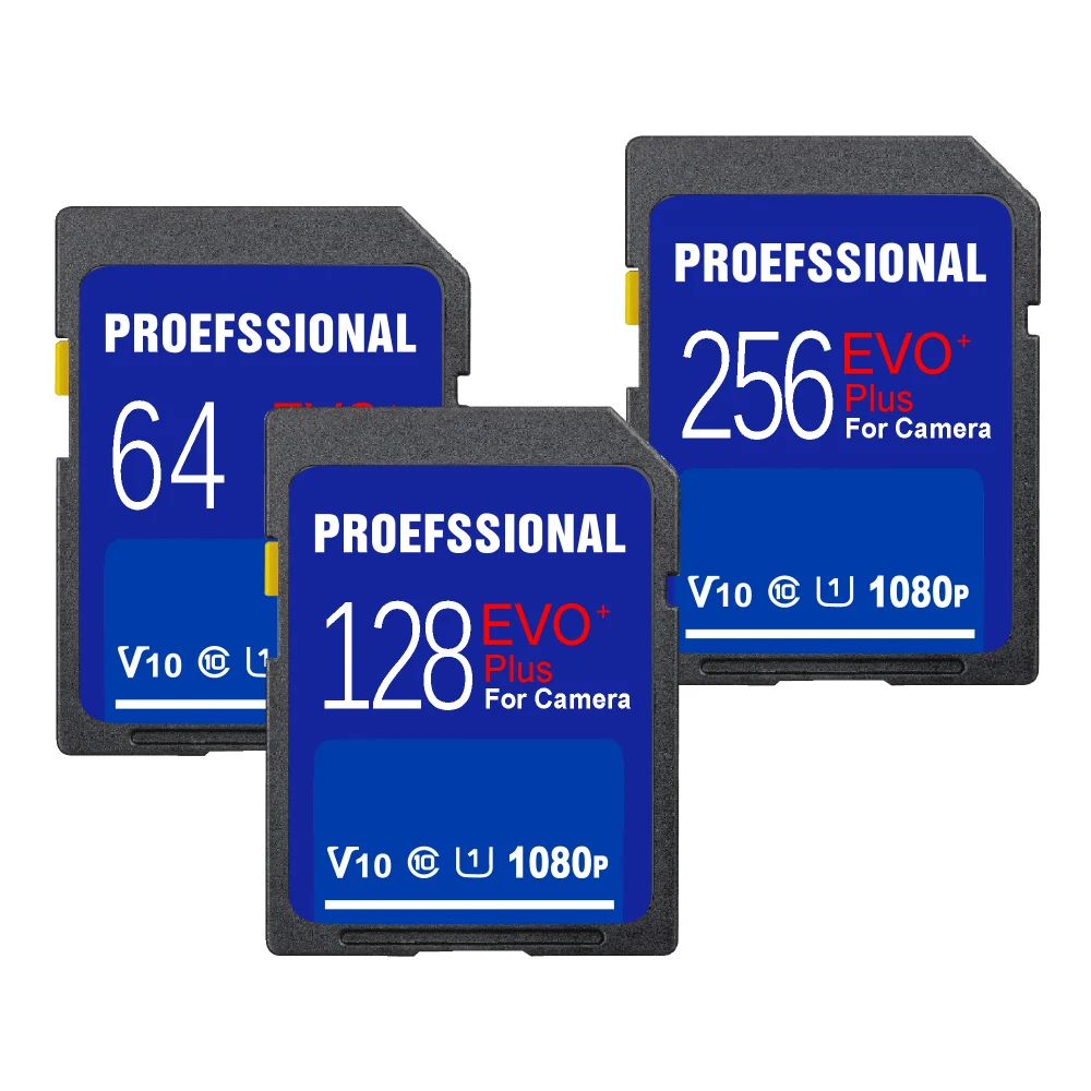 카메라용 메모리 카드, Evo Pro Plus SD 카드, 64GB 플래시, 32GB..