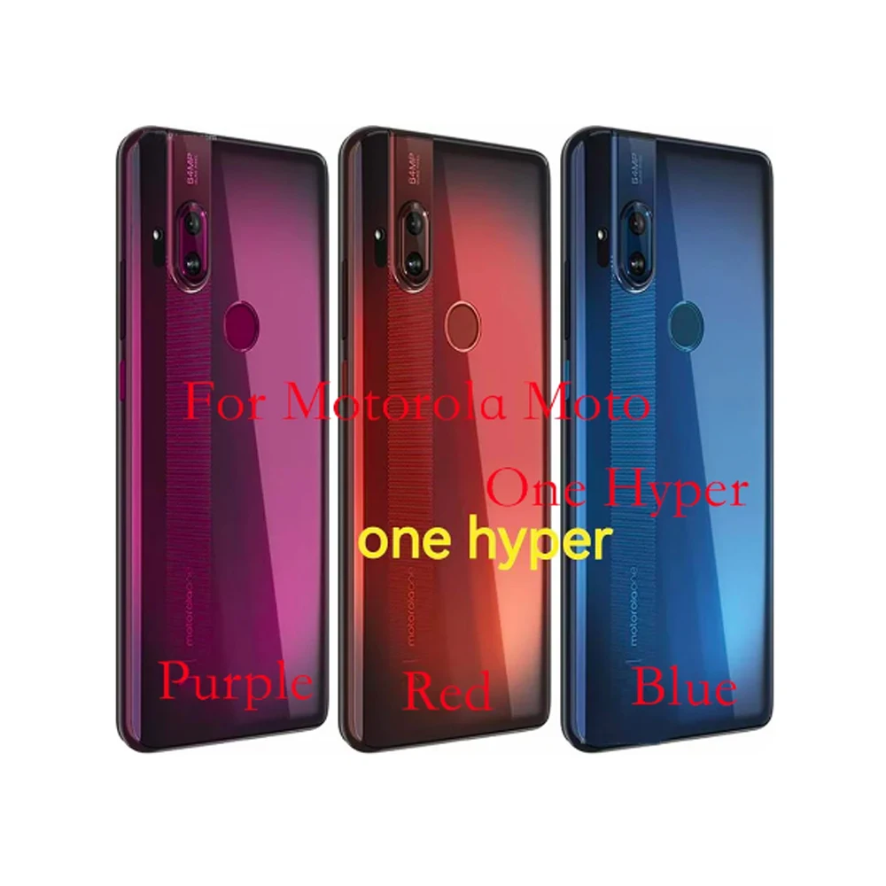 Motorola Moto One 하이퍼 폰용 미들 프레임 센터 섀시 커버 하우징, 금속 LCD 프레임 수리 부품