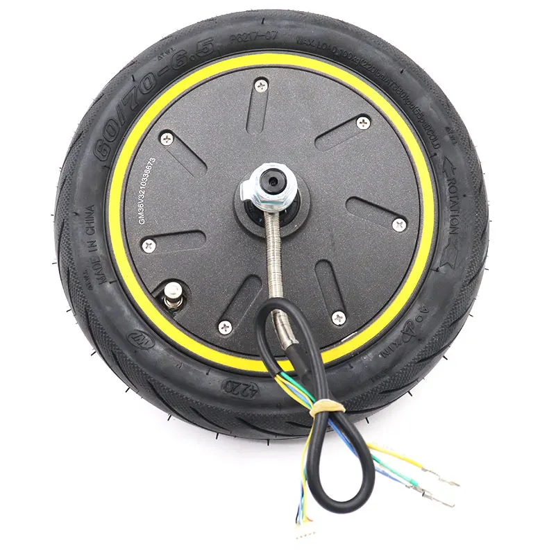 10 Zoll Vorderrad-Trommelbremse Komplett-Rad 60/70-6.5 Motor 36V350W Hinterradmotor Komplett-Rad Geeignet für MAX G30 – Detail 4