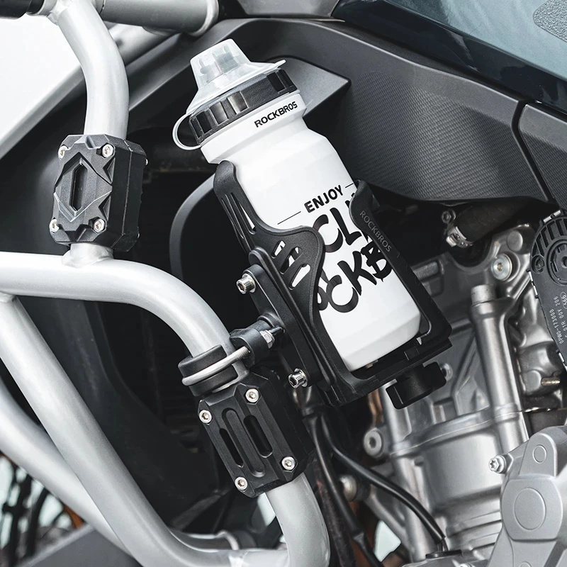 ROCKBROS Bike Water Bottle Holder Universal Support Cup Bracket Scratch Resistant Electric Bicycle Motorcycle Drink Cage bicycle water bottle cage bicycle bottle holder water bottle holder