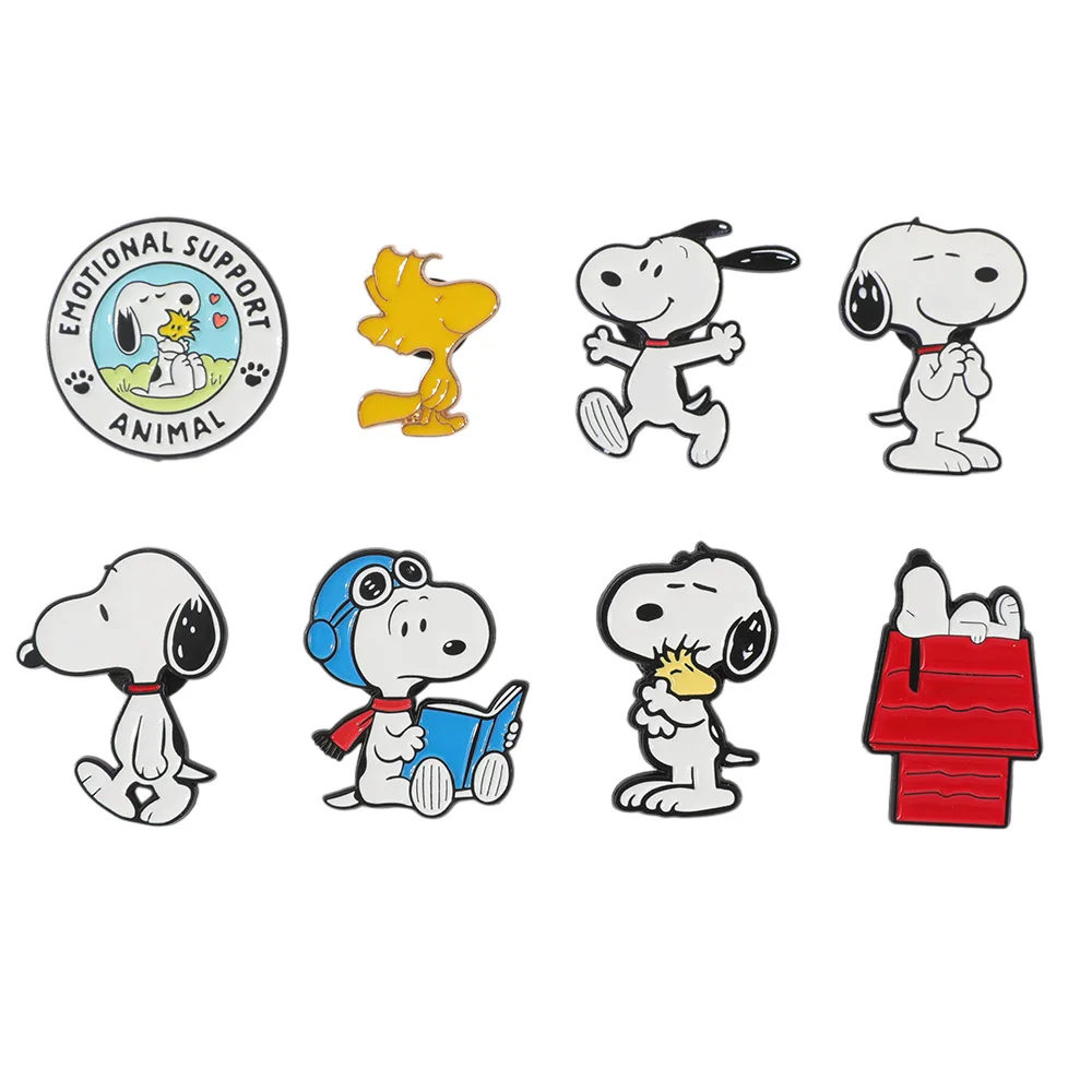 Pins de Snoopy de dibujos animados
