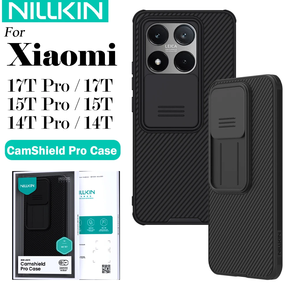 Nillkin CamShield Pro Anti-Fingerprint Shockproof Phone Case with Slide Camera Cover