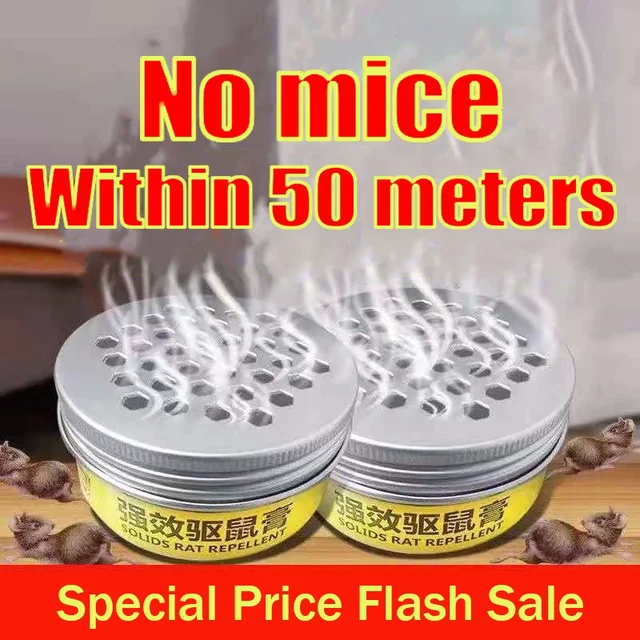 Deratizációs Krém 120 Ml Erős Patkánytaszító Gél Természetes Nincs Kémiai Kártevőirtó Szerszám Háztartási Termék Kerti Kellékekhez - Image 4