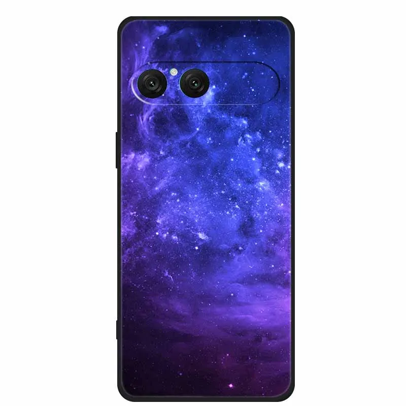 Sleek Black Silicone Soft Back Cover - Stylish Phone Protection Shell