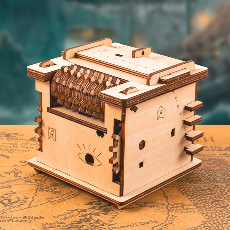 High Difficulty 3D Wooden Box Puzzle Brain Teaser Games For Adults Caja Rompecabezas IQ Toys Casse Tete Juegos Inteligencia