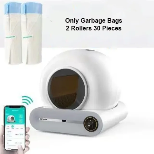 Tonepie Cat Automatic Litter Box Garbage Bag Cats Toilet Trash Bags Disposable Thickening Collect Feces Pet Cleaning Products 2