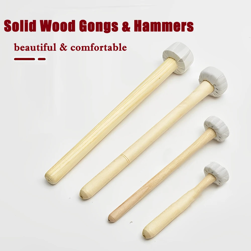 36CM Handmade Brass Gongs Church Percussion Instruments Round Game Hammer chinese gong instrument