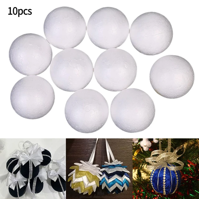 Party Polystyrene Styrofoam Balls Diy Round Foam Ball Wedding Celebration  Decorations Craft Xmas Ball - Christmas Ball Ornaments - AliExpress