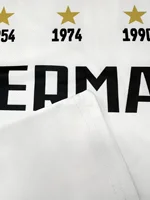 Maillot de football de l'équipe nationale allemande pour homme, coupe ajustée, respirant, haut d'entraînement léger, t-shirt de sport pour la remise en forme et les matchs 5