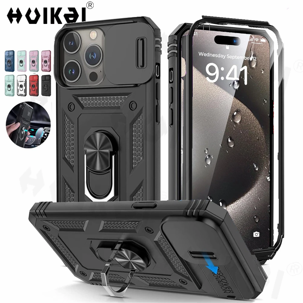 Coque De Caméra Robuste Avec Étui De Protection À 360 ° Pour