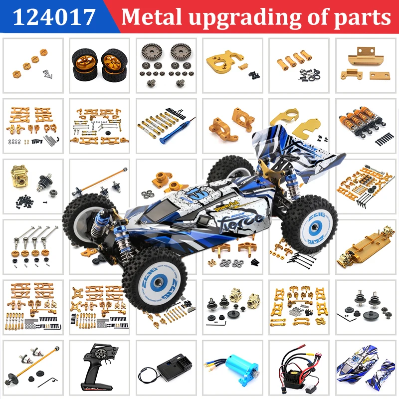 Wltoys 1/12 124017 124019 124007 금속 감소 기어 커버, 먼지 커버, R..