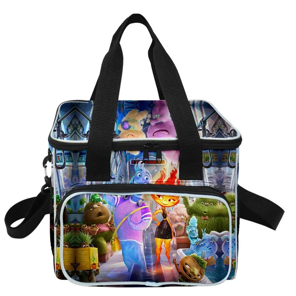 

Disney Elemental Peripheral Anime Wild Large-capacity Meal Bag Fashionable Thermal Bag Team Building Lunch Bag