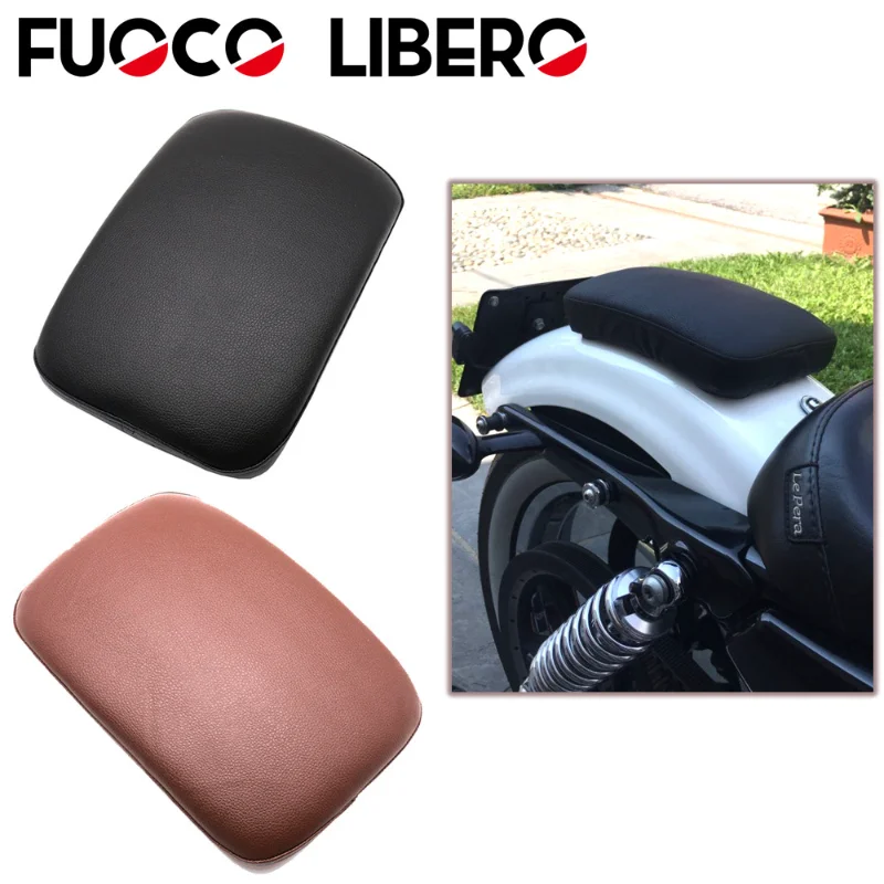 

Motorcycle Accessories Parts For Harley XL883 XL1200 X48 72 Glider Suction Cup Rear Seat Cushion Retro Seat Cushion