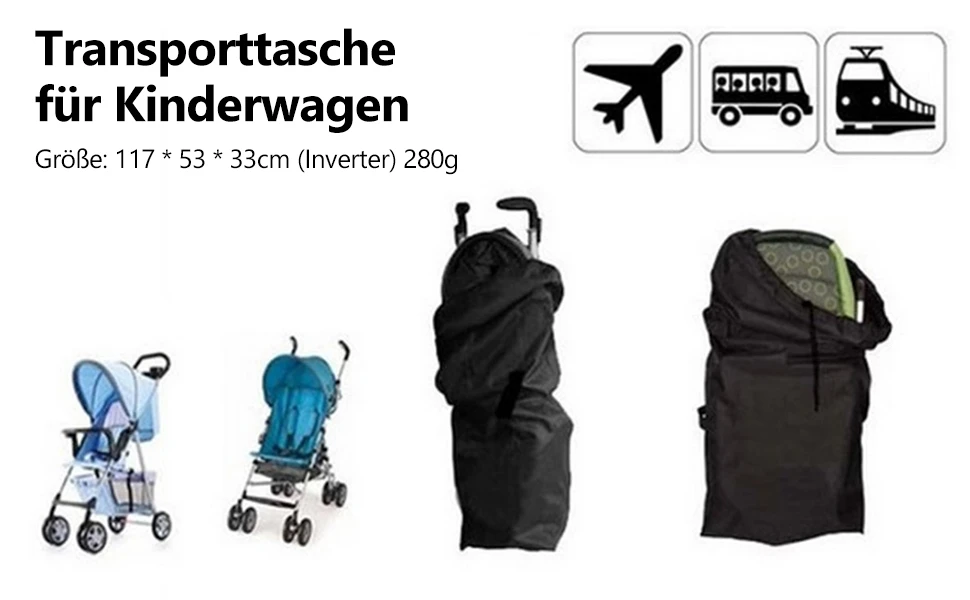 Bolsa de viaje para cochecito de bebé de Oxford, funda para carrito con paraguas, bolsa para cochecito plegable de alta calidad, para cochecito|Accesorios de cochecitos de bebé| - AliExpress