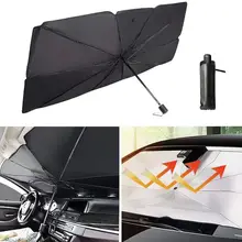 Parasol para parabrisas de coche, sombrilla para ventana delantera, aislamiento térmico, protección interior del parabrisas