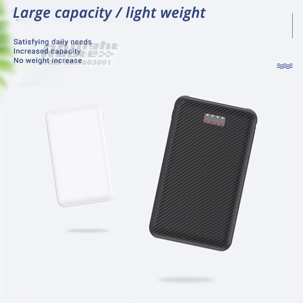 5V/3A-10000mAh Power Bank Portable Charging Power Supply Mobile Phone External Battery Fast Charging For Fan Vest Cooling Vest portable power bank