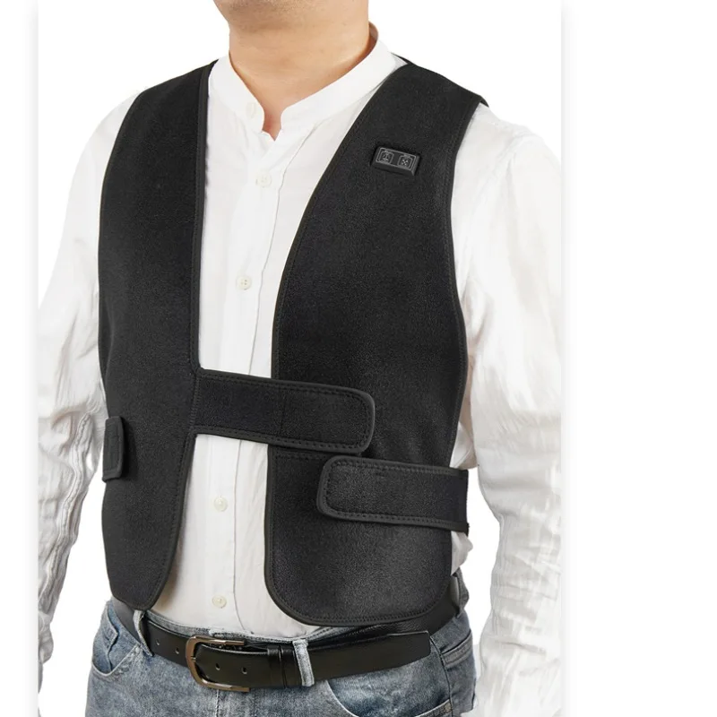 7 Areas Heated Vest Sports Jacket Adjustable Size Unisex Winter USB Infrared Heating Vest USB Electric Warm Heated Skiing