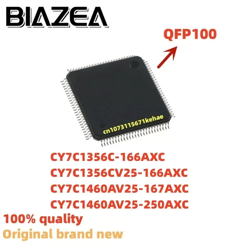 

1piece CY7C1356C-166AXC CY7C1356CV25-166AXC CY7C1460AV25-167AXC CY7C1460AV25-250AXC QFP100 Chipset