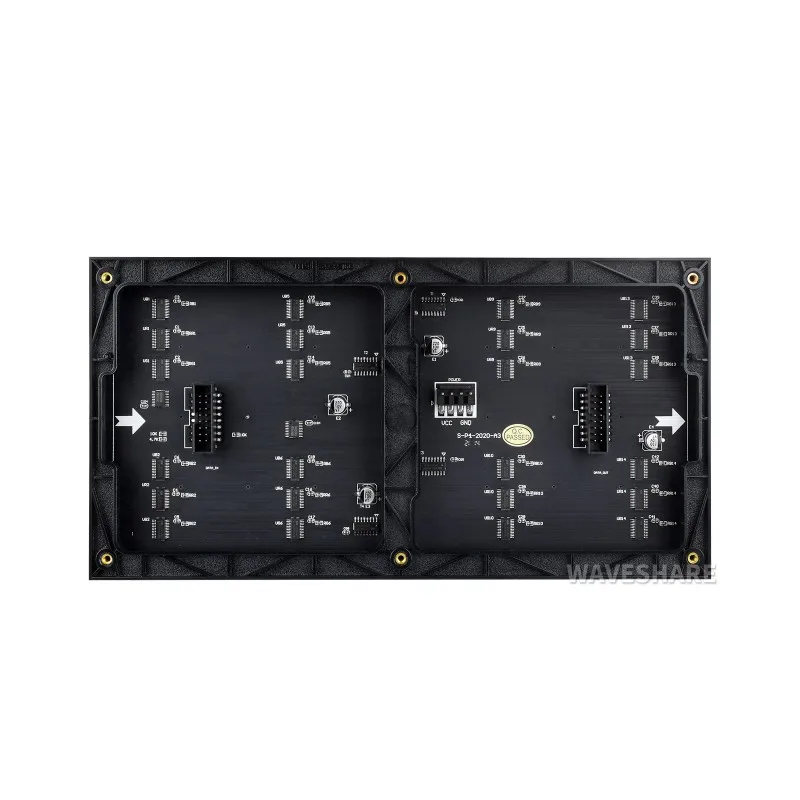  ̿ RGB Ǯ ÷ LED Ʈ г,    RGB-Matrix-P4-64x32, 4mm ġ, 64  32 ȼ