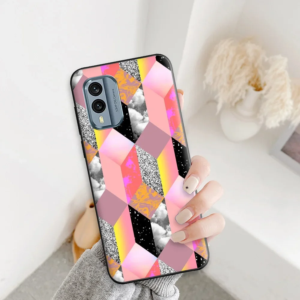 Patterned Silicone Soft TPU Back Cover - Protective Phone Case s