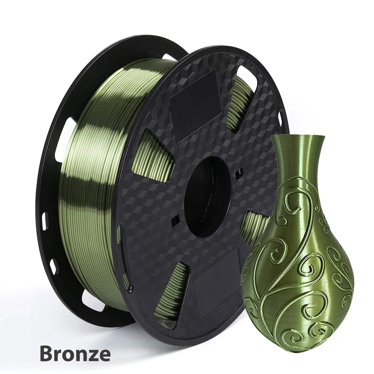 1.75mm 250g,500g 실크 PLA 3D 필라멘트 와이어 스풀 와이어 3D 프린터 재료 3D 인쇄 리필, 필라멘트 와이어 진공 포장