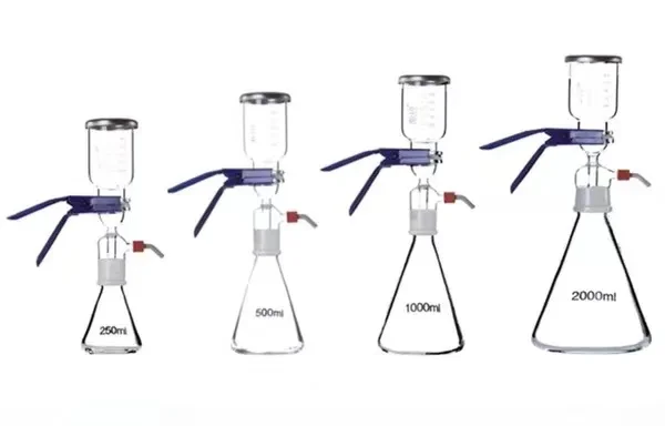 LAB 250ml/500ml/1000ml Vacuum filtration apparatus,membrane filter,Sand-Core Filter Equipment