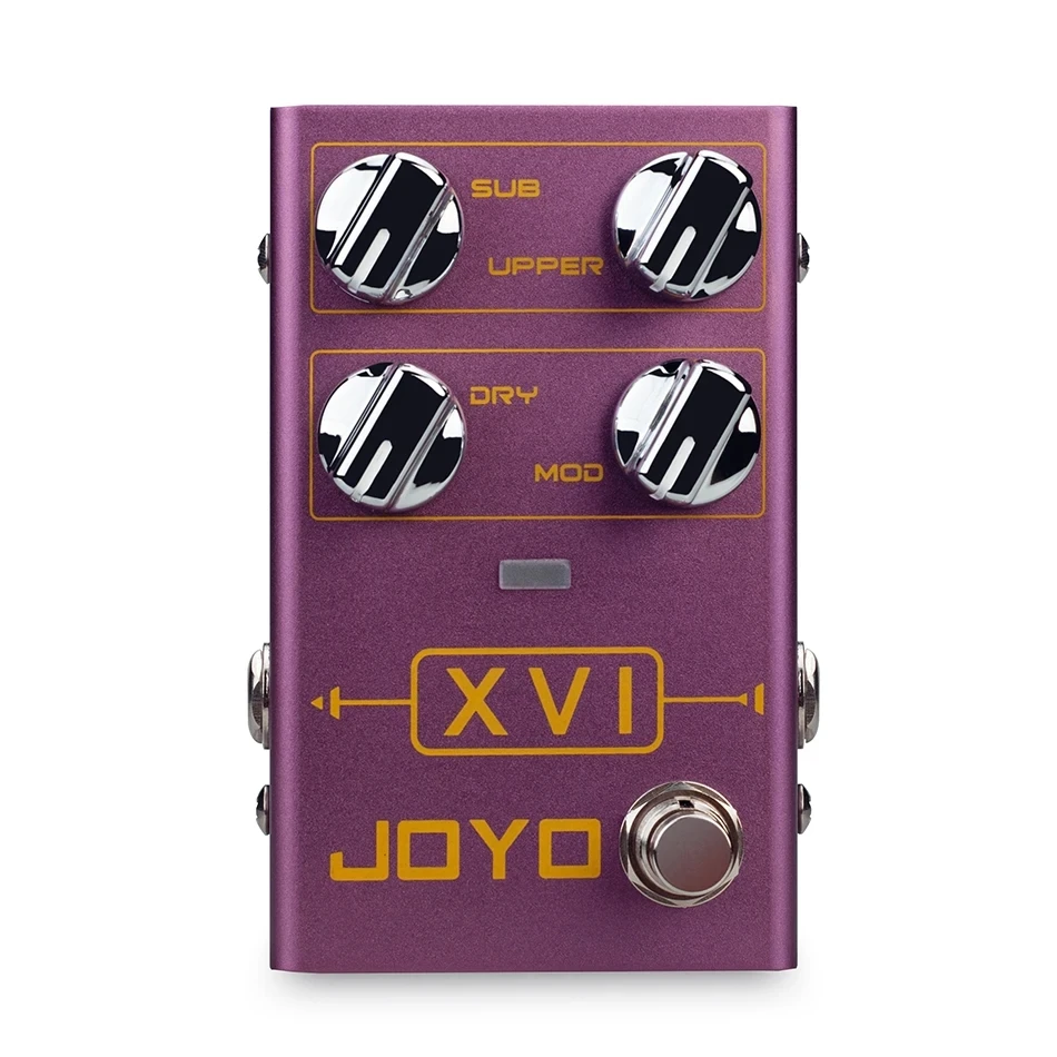 

Joyo R-13 Guitars Effect Pedal Xvi Octave Effector Pedalboard Pedal with Mod Modulation True Bypass Bass Compressor Support