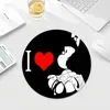 Mafalda Small Round Office Student Gaming Thickened Writing Pad Non-slip Cushion Mouse Pad Padmouse Desk Play Mats 6