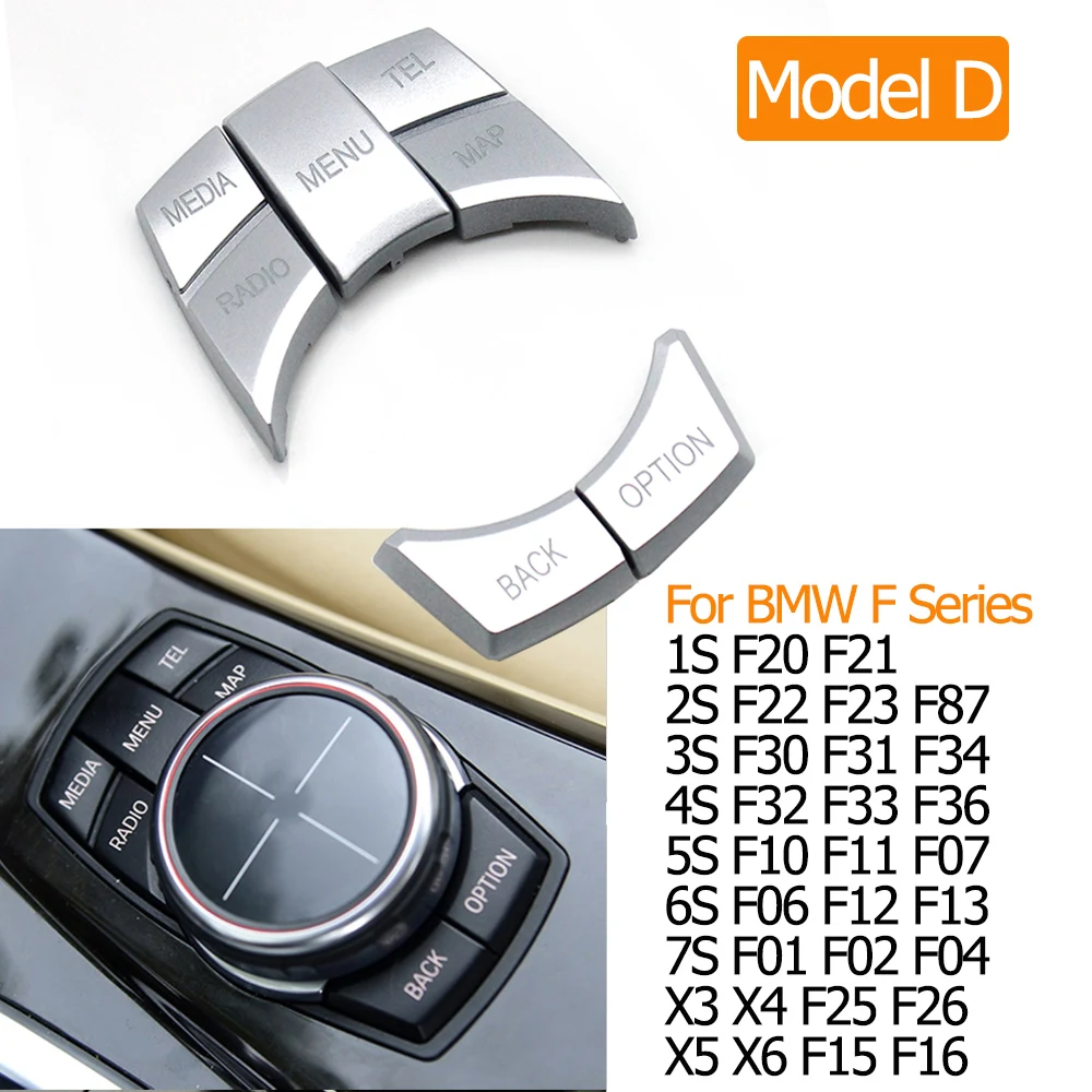 Innen Auto CIC IDrive Multimedia Maus Schlüssel Menü Knopf Tasten Ersatz Für BMW F20 F22 F30 F34 F36 F10 F02 F06 F25 F15 F16 – Detail 7