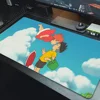 Anime P-Ponyo On The Cliff Mouse Pad Large Mouse Mat Pink Office Desk Mat Laptop Gaming Large Mousepad 4