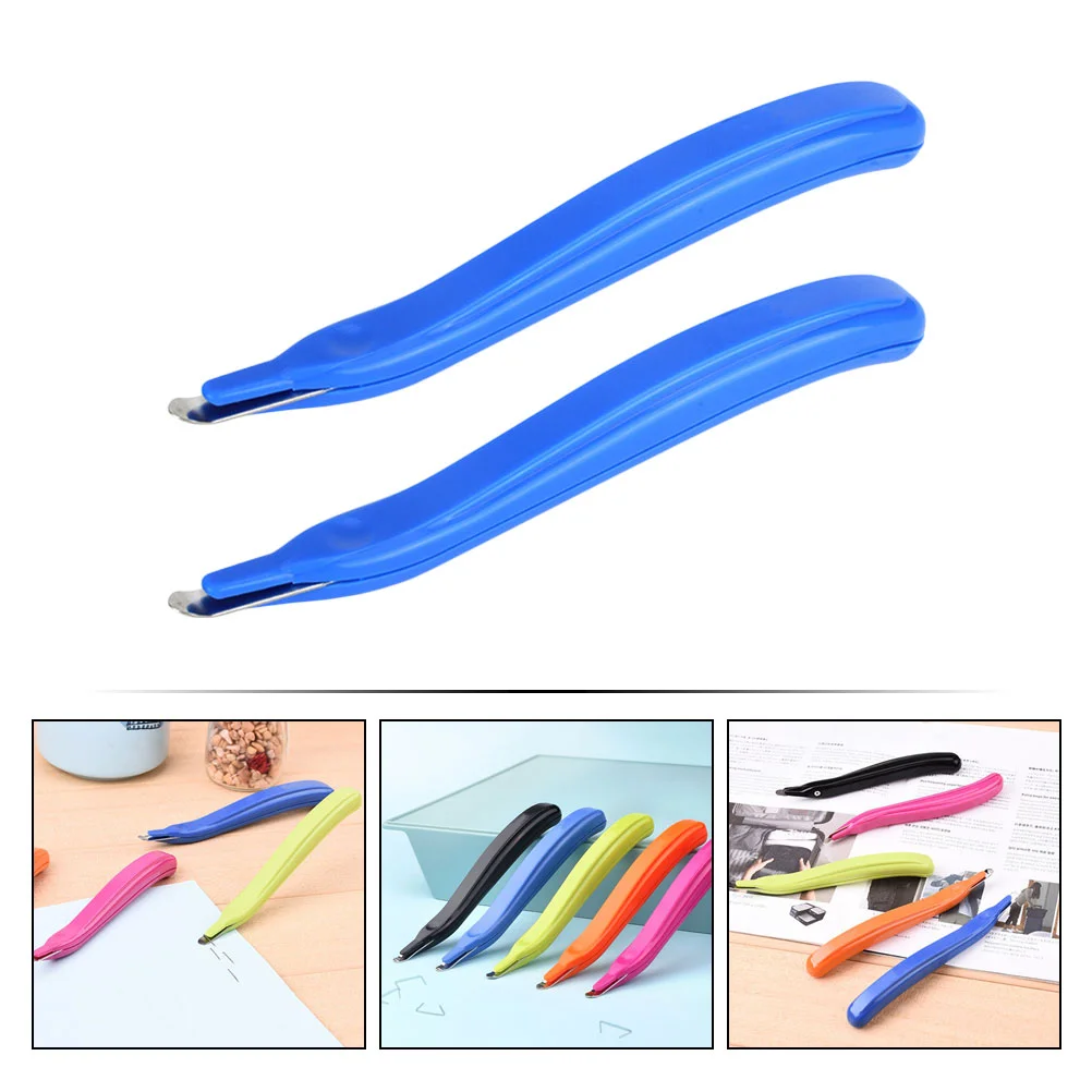 스테이플 마그네틱 스테이플러 풀러, 에너지 절약 사무용품, 펜 모양 리무버, 펜 모양, 2 개